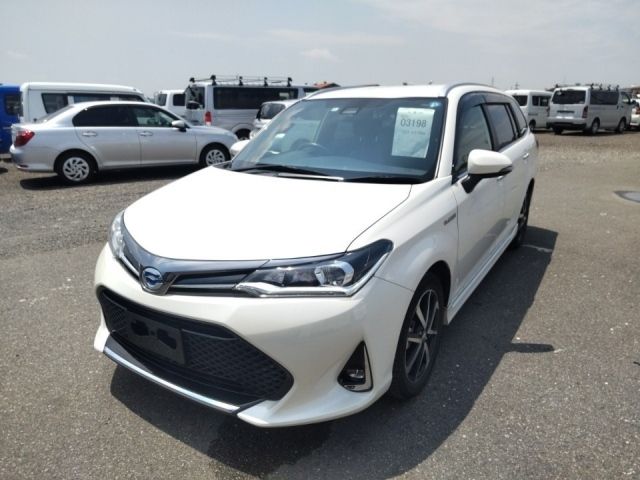 3198 Toyota Corolla fielder NKE165G 2018 г. (LUM Nagoya Nyusatsu)